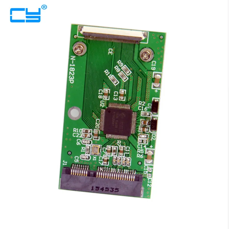 MINI PCI-E mSATA SSD į 40 Pin ZIF Adapterio Kortelės Toshiba ar Hitachi ZIF CE HDD Kieto disko